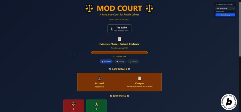 MOD COURT – screenshot 1