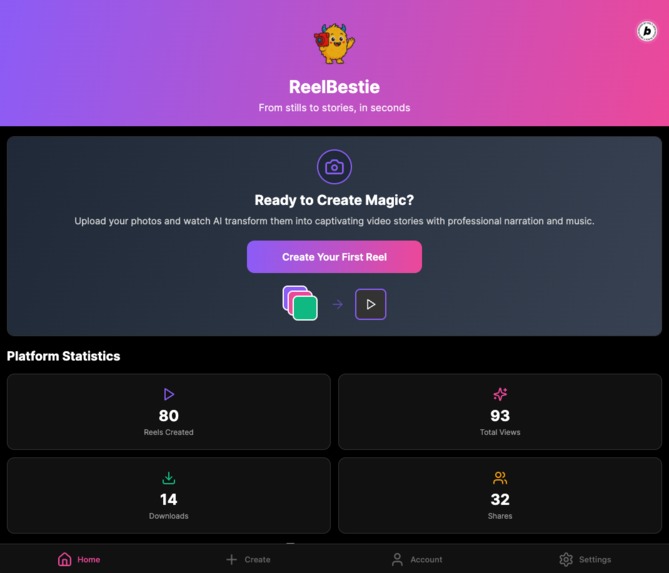 ReelBestie – screenshot 1