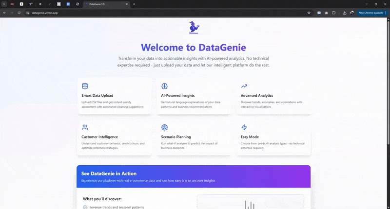 The DataGenie – screenshot 8