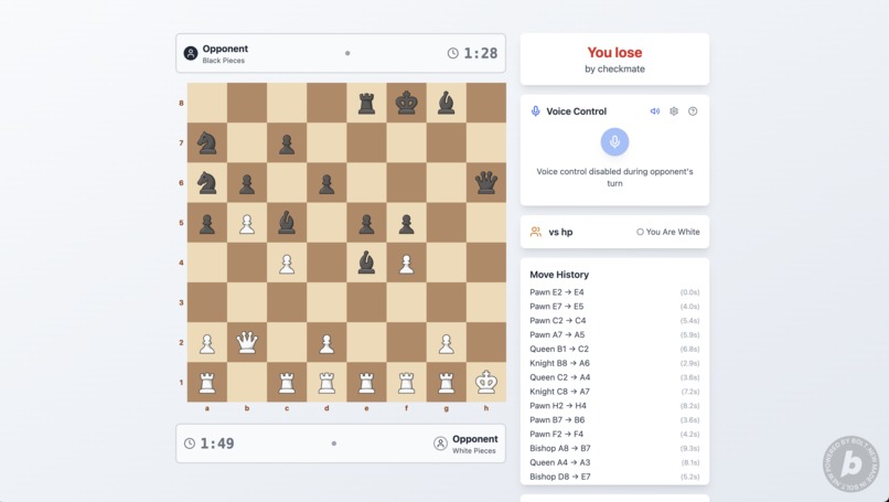 Chess Rumble - The chess game you can talk to. – screenshot 2
