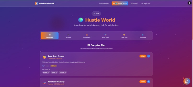 AI Side Hustle Coach – screenshot 4