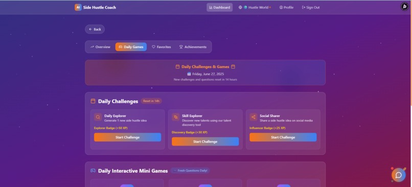 AI Side Hustle Coach – screenshot 6