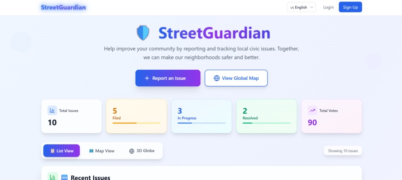 StreetGuardian – screenshot 1