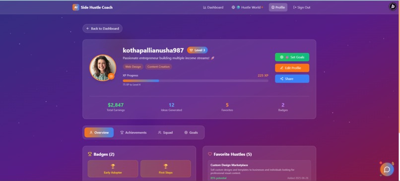 AI Side Hustle Coach – screenshot 8