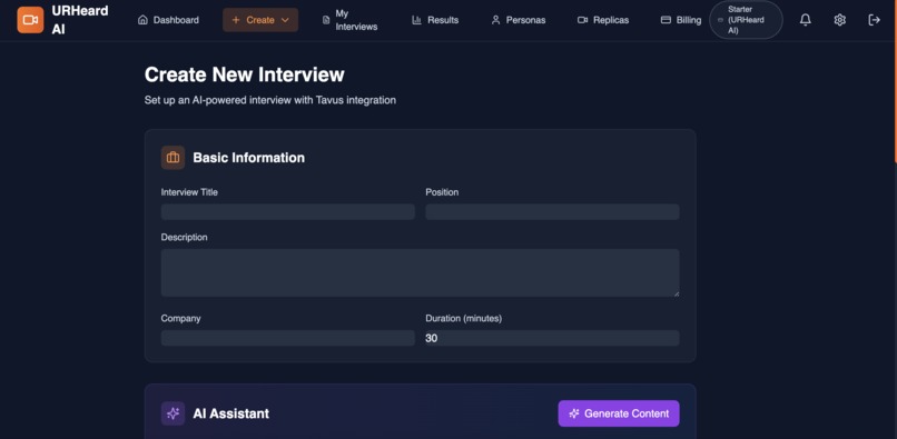 URHeard AI – screenshot 9