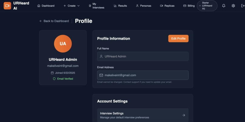 URHeard AI – screenshot 18