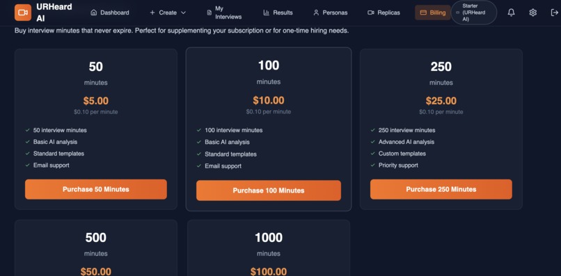 URHeard AI – screenshot 17