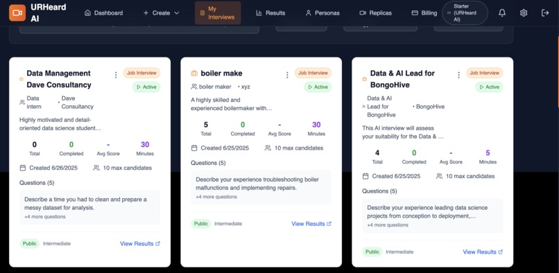 URHeard AI – screenshot 11