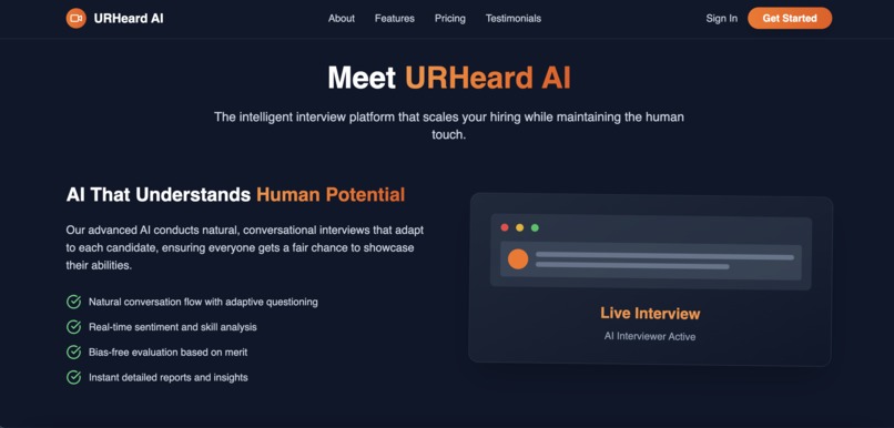 URHeard AI – screenshot 3