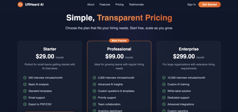 URHeard AI – screenshot 7