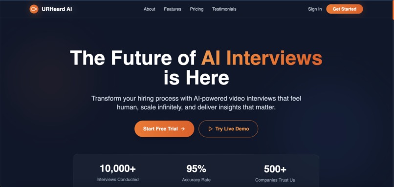 URHeard AI – screenshot 1