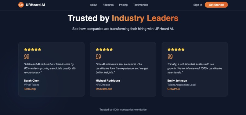 URHeard AI – screenshot 6