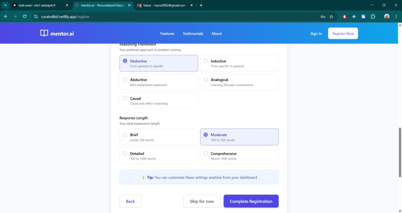 mentor.ai – screenshot 24