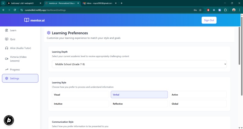 mentor.ai – screenshot 13