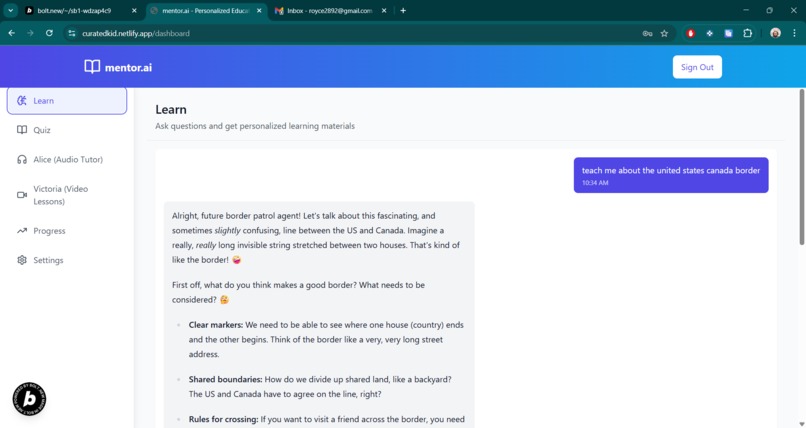 mentor.ai – screenshot 1
