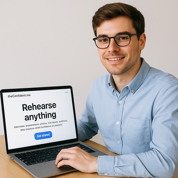 TheConfident.me: AI-Powered Confidence Training Platform – screenshot 1