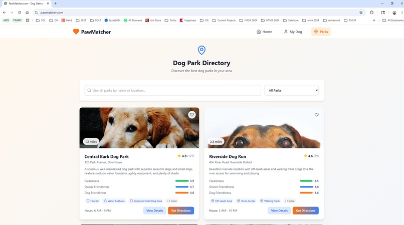 pawmatcher.com – screenshot 1