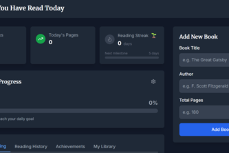 How Much You Have Read Today