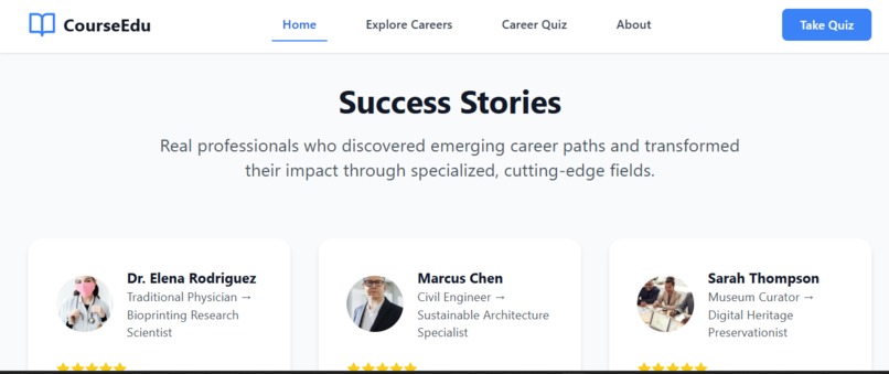 CourseEdu – screenshot 2