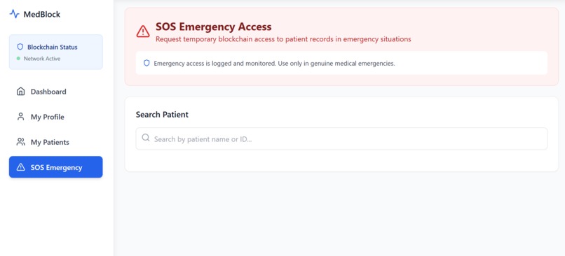 MedBlock – screenshot 2