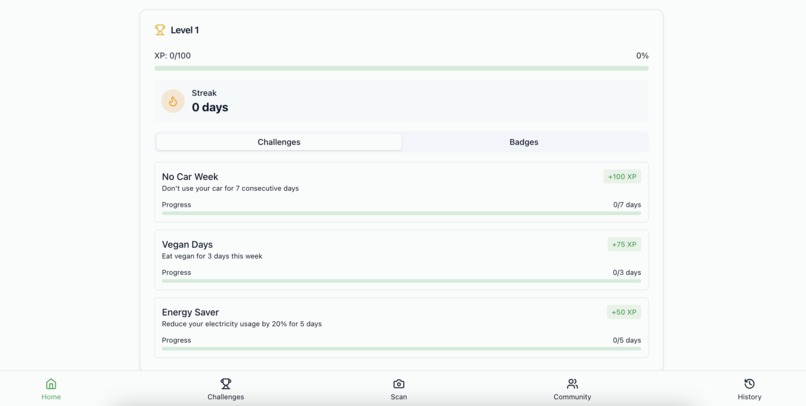 GreenSteps – screenshot 3