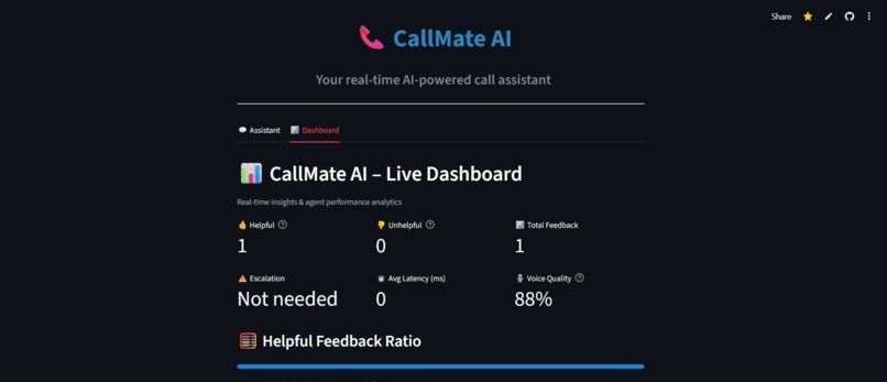 CallMate AI – Real-Time GenAI Assistant for Live Calls – screenshot 5