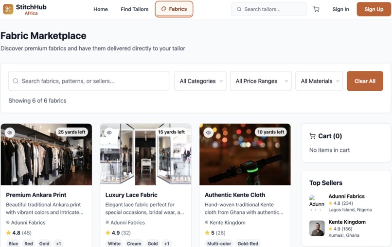 StitchHub-Africa – screenshot 8