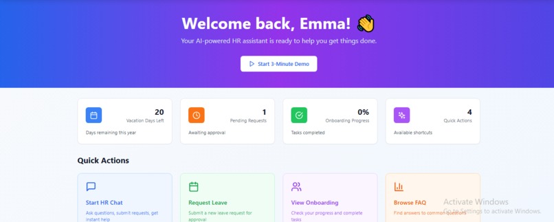 Smart HR Agent Workflow – screenshot 1