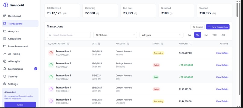 Finance AI – screenshot 5