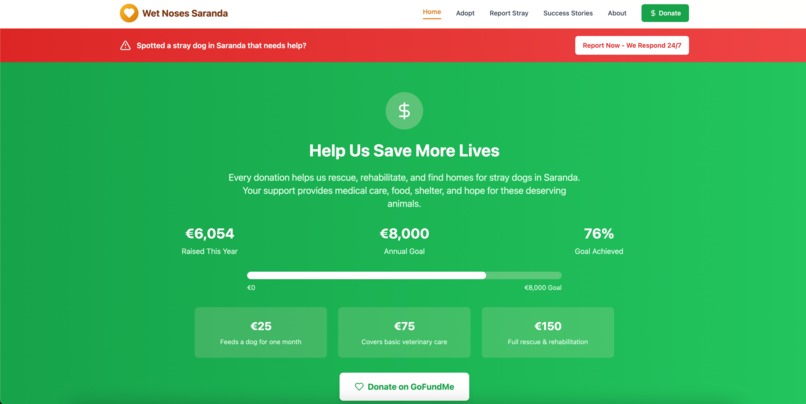 Wet noses Saranda – screenshot 2