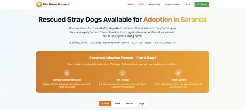 Wet noses Saranda – screenshot 5