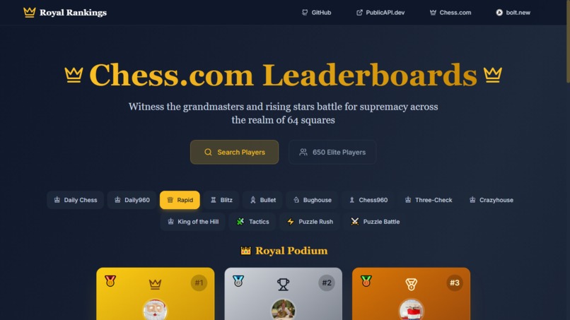 Chess.com Leaderbroads – screenshot 1