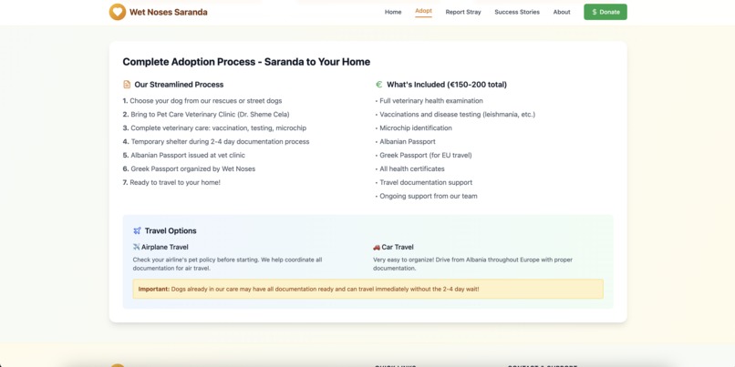 Wet noses Saranda – screenshot 7