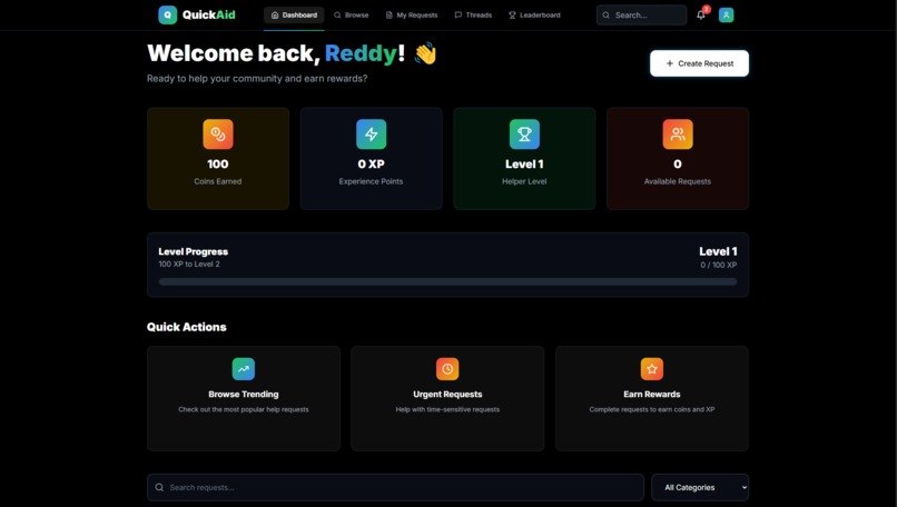 QuickAid – screenshot 1