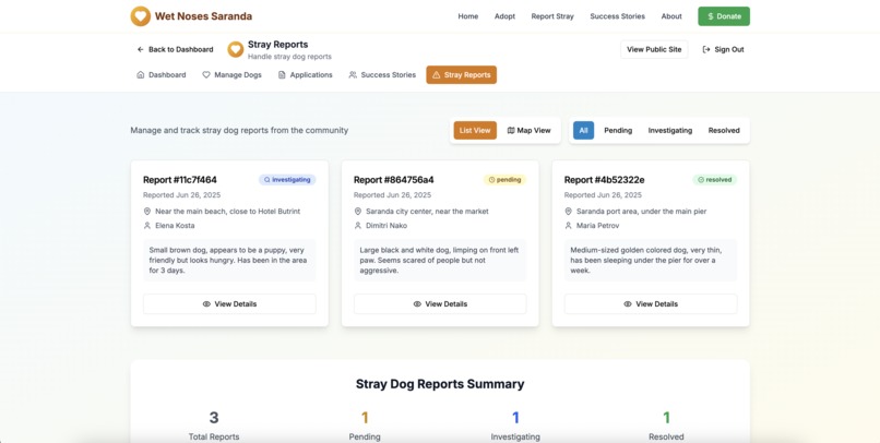 Wet noses Saranda – screenshot 16