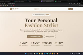 PICMYFIT-PERSONALISED AI STYLIST