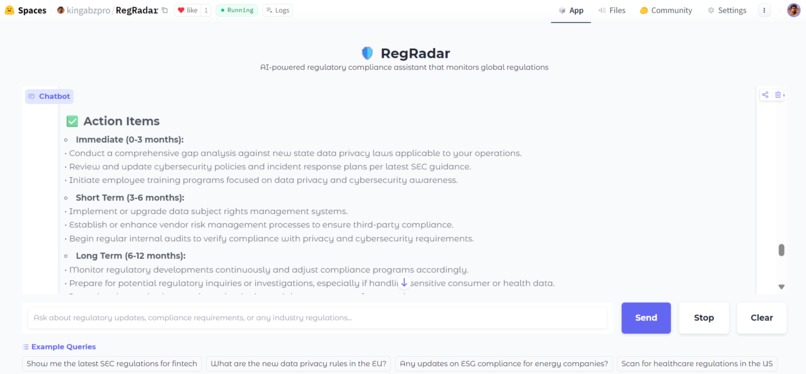 RegRadar – screenshot 4