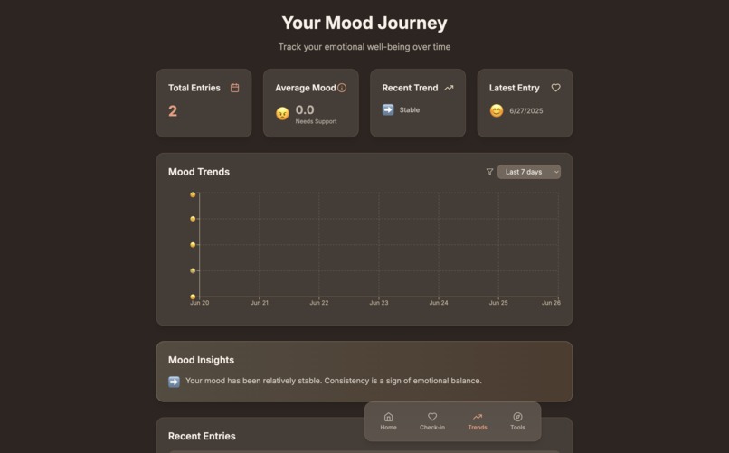 MindEase AI  – screenshot 4