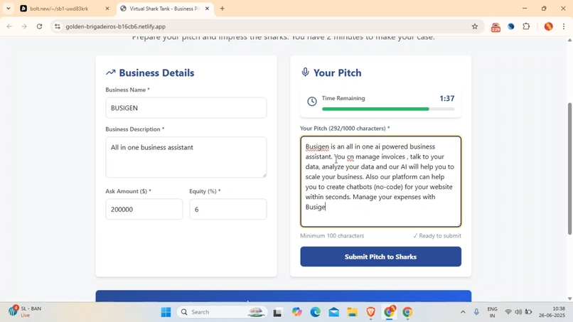 Virtual Shark Tank – screenshot 1