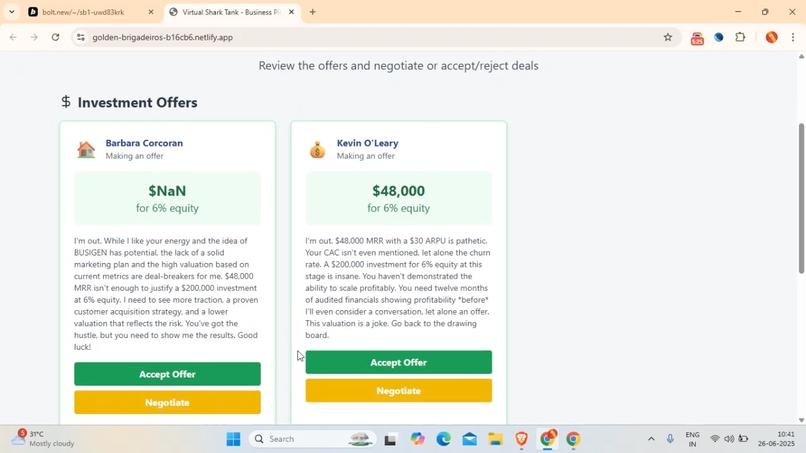 Virtual Shark Tank – screenshot 3