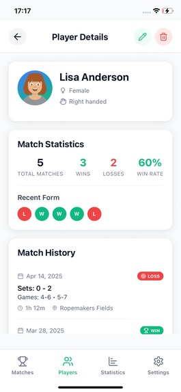 TennisPros – screenshot 4