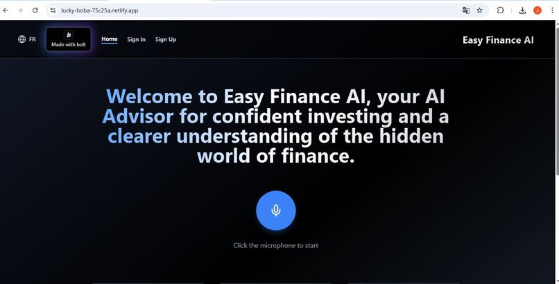 Easy Finance AI – screenshot 1
