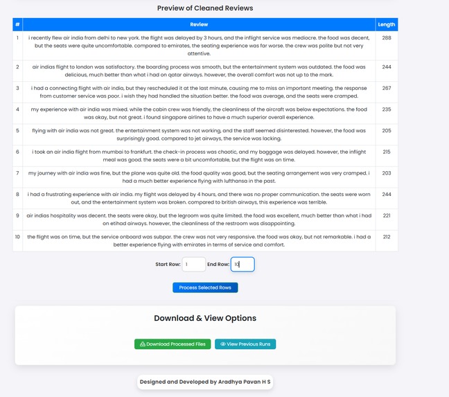Enhanced Feedback Analysis System – screenshot 10