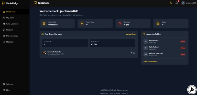 FantaRally – screenshot 2