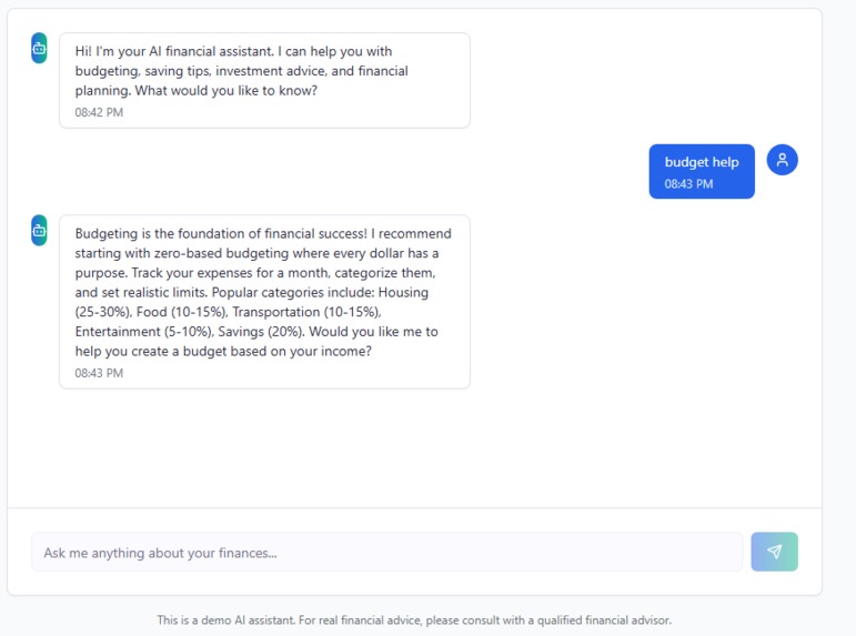 Savr- AI Finance tracker  – screenshot 4