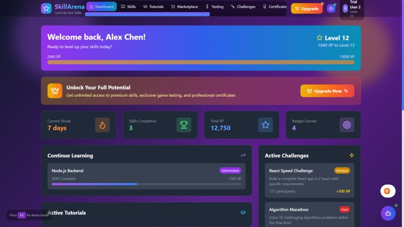 SkillArena – screenshot 2