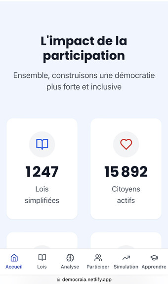 Démocra'IA – screenshot 2