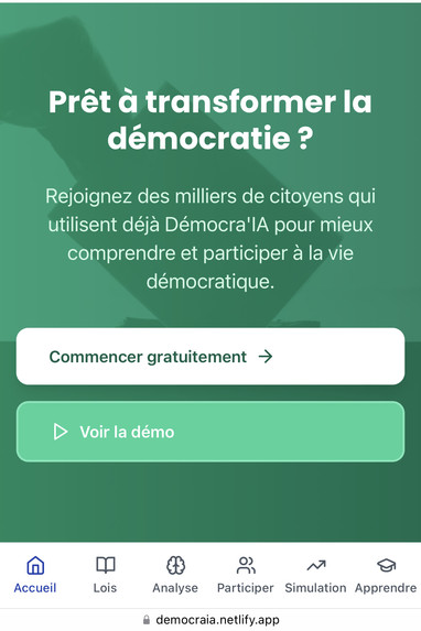 Démocra'IA – screenshot 5