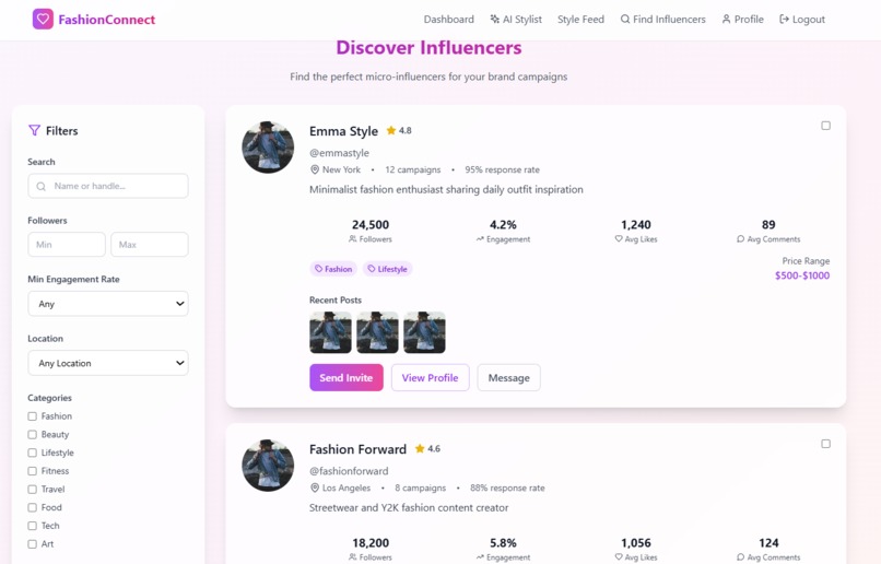FashionConnect – screenshot 8
