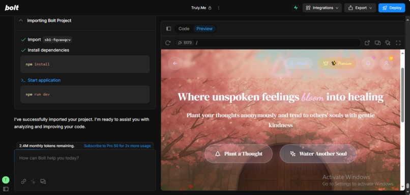 Truly – screenshot 3